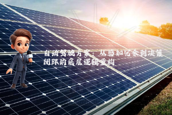 自动驾驶方案：从感知冗余到决策闭环的底层逻辑重构