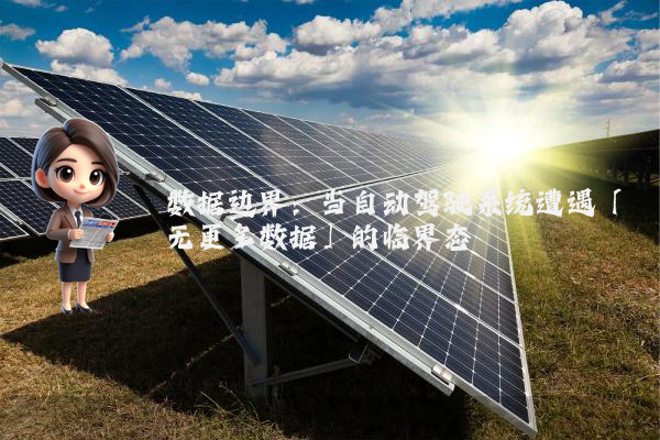 数据边界:当自动驾驶系统遭遇「无更多数据」的临界态