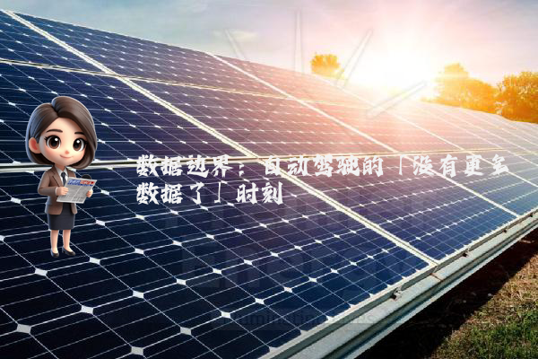 数据边界：自动驾驶的「没有更多数据了」时刻